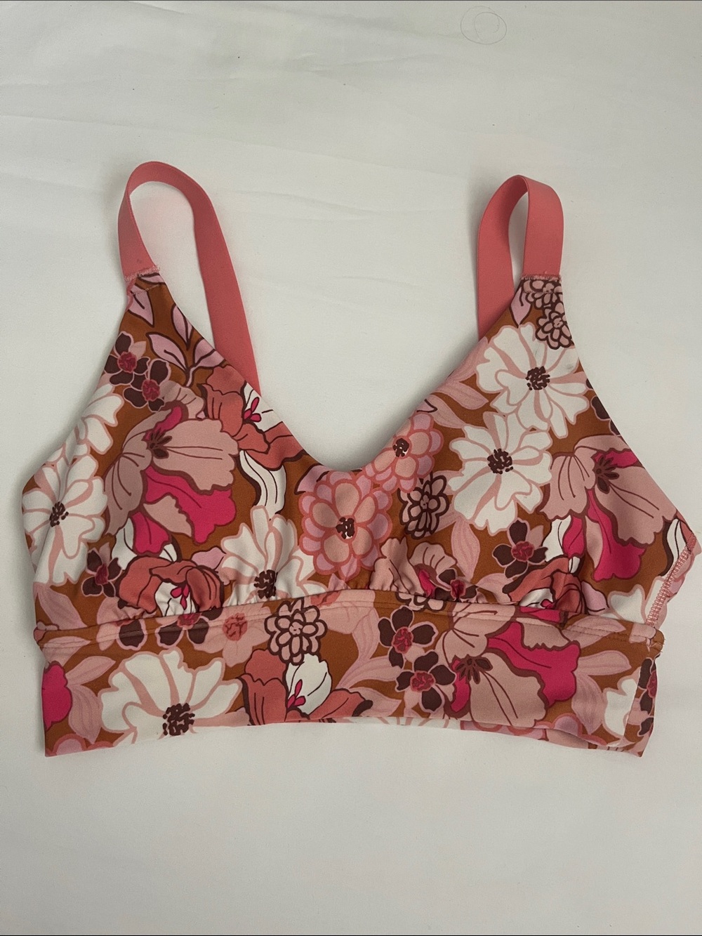 Aerie Offline Real Me Floral Print Bra Size Small - Picture 6 of 10